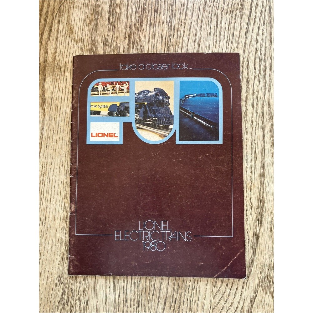 Vtg 1980 Lionel Model Electric Trains & Accessories Catalog "Take A Closer Look"